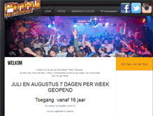 Tablet Screenshot of discotheekpinky.nl